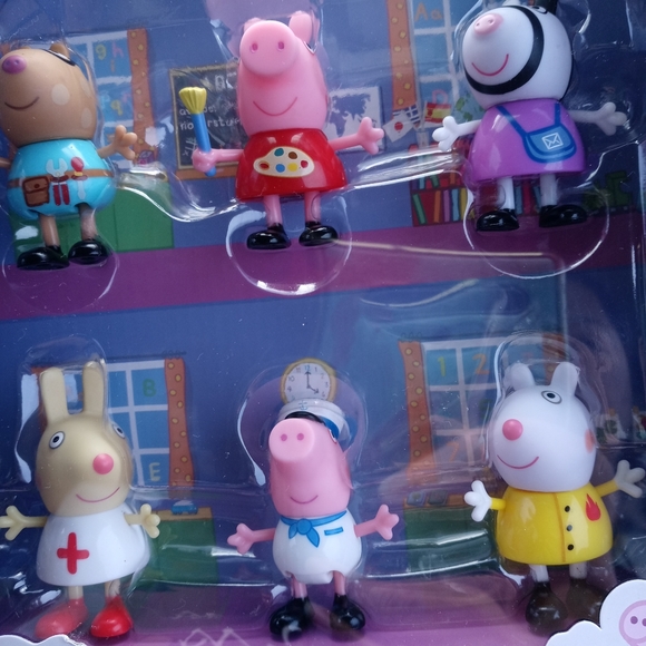 Peppa pig & friends what I want to be set of 6 - Picture 5 of 6